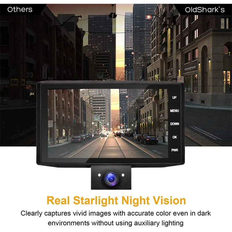 3 набор фильтров для объектива камеры приборной панели Автомобильный видеорегистратор Full HD 1080P Автомобильный видеорегистратор с разрешением 4K Dash Cam видео регистратор с WDR (широкий динамический диапазон) G-Sensor для парковочной системы