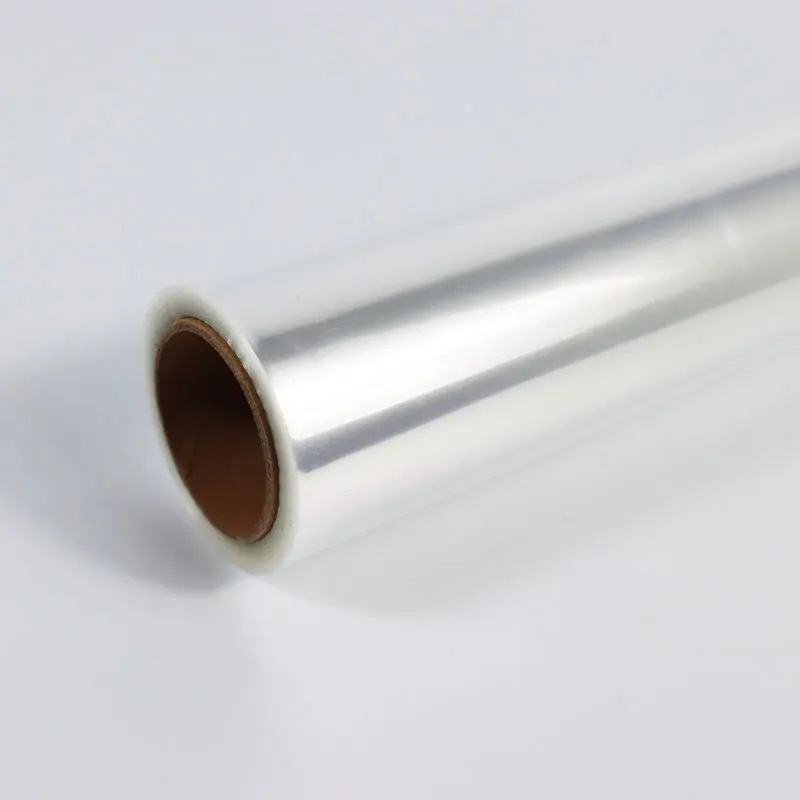 Clear printed Cellophane Wrap Roll (31.5 in x 100 ft) - 3 Mil Cellophane Roll Clear Wrapping Paper for Flower Gift Baskets Wrap