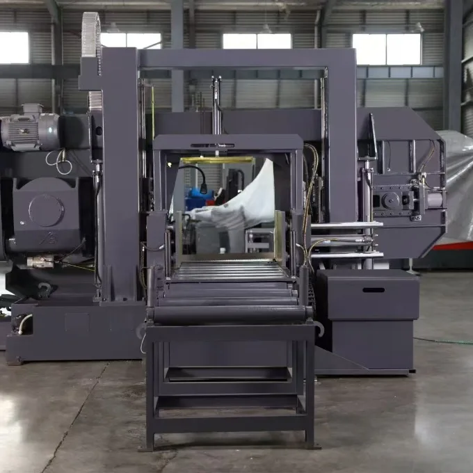 Enhanced CNC Band Saw Machine High Speed Frequency Conversion Cutting Stainless Steel Aluminum Carbon Steel