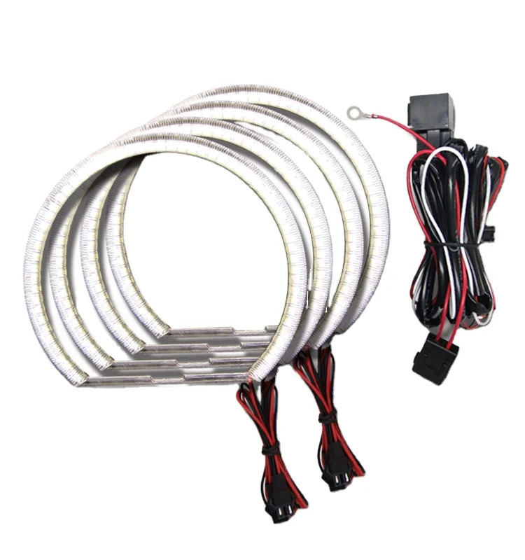 X FOR BMW E36 E39 E46 131mm *4 led angel eyes