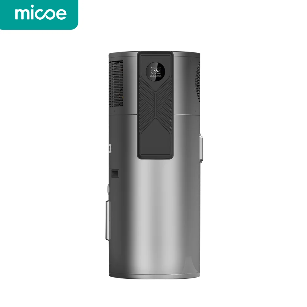 Micoe OEM все-в-одном тепловой насос водонагреватель 60L-100L R134A и R290 Электрический наружный для домашнего нагрева горячей воды