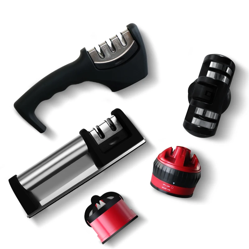 Точилка для ножей, точилка для кухонных ножей с алмазным покрытием для восстановления и полировки лезвий, точильные ножи