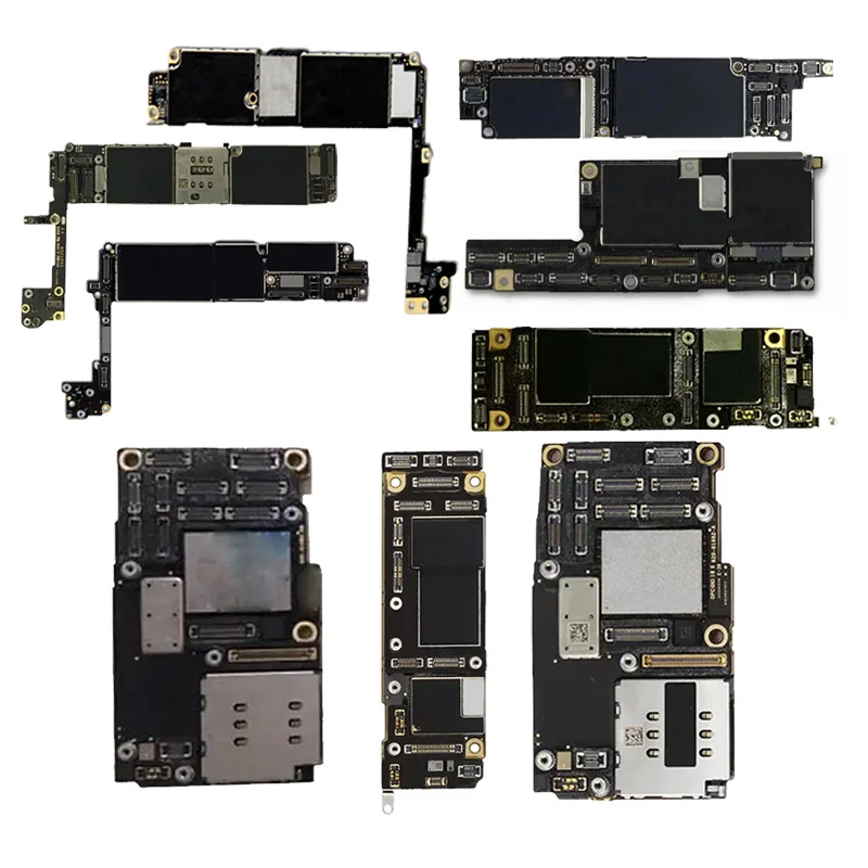 With Touch Id Unlocked Without/with Face Id for Iphone with face touch id fingerprint Logic Board Placa-mae motherboard