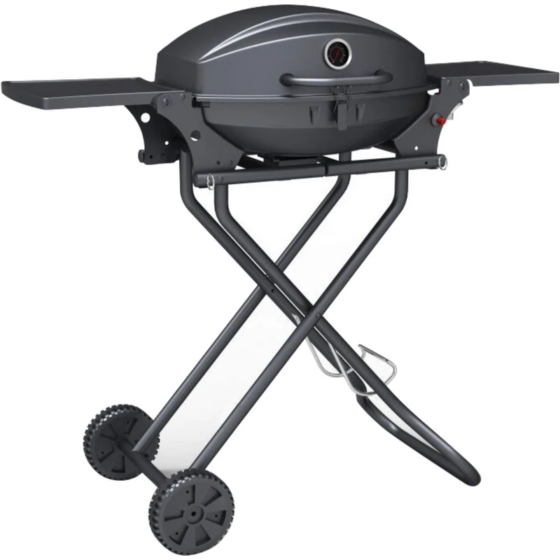 Портативный стол-тележка, складная боковая доска, барбекю, газовый гриль для кемпинга