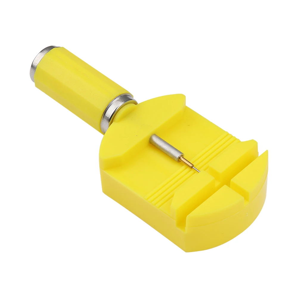 High end hard PP plastic watch band link pin disassembly tool watch repair tools kit accessories yellow watch tools