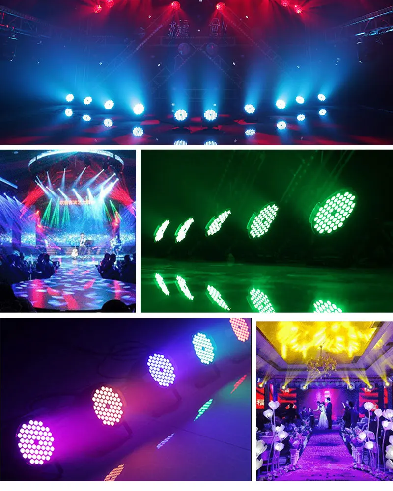 Hot selling halogen stage light warm white led par 64 high quality china led stage light