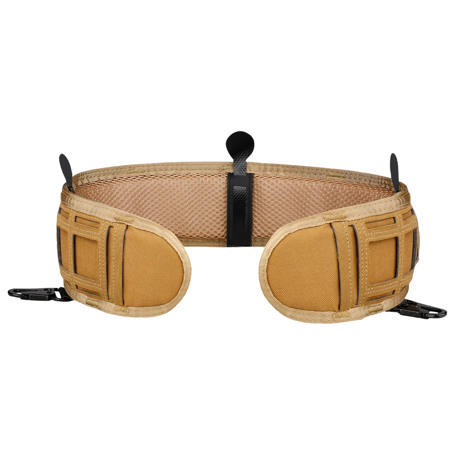 Laser Cut Tactical MOLLE Men Battle Belt Training Combat  Waistband Hunting Paintball Padded Duty Waist Belts