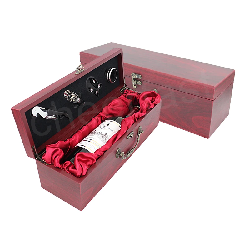 High Grade 750ml red wine single bottle box