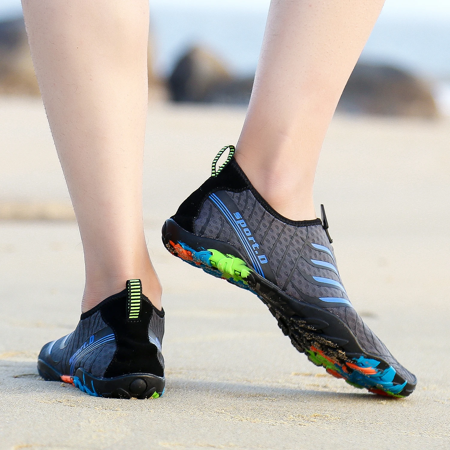 Saguaro Barefoot Quick-Dry Water Sports Aqua Pool Surf Fishing Shoes For Women Men