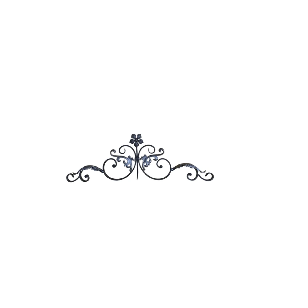 Wrought Iron Gate Elements Forged Element For Window Railing Fence decoration Ornament