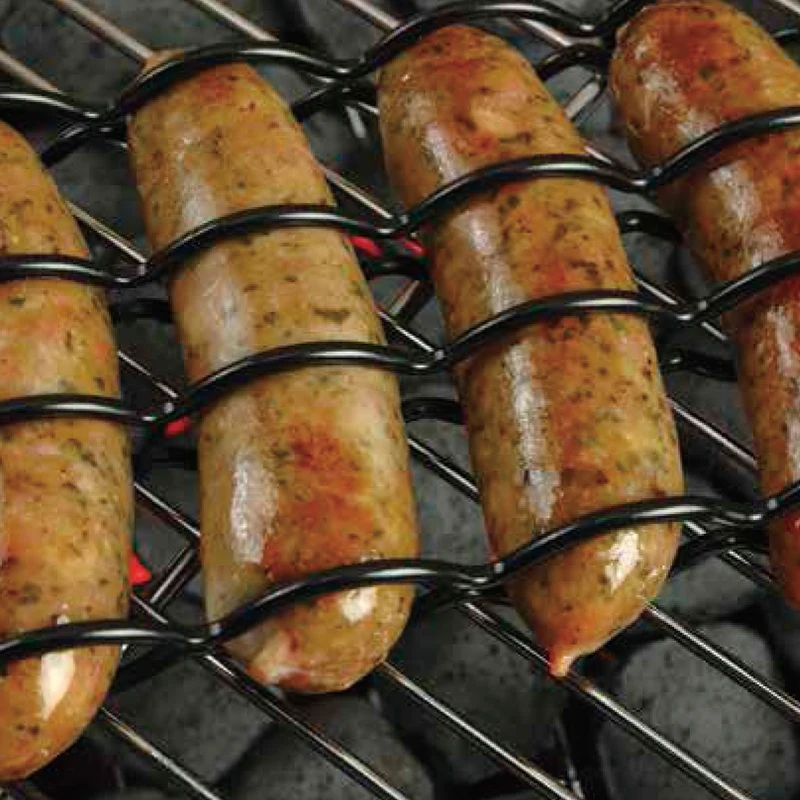 Hot sale carbon steel heat resistant sausage grill with non-stick coating