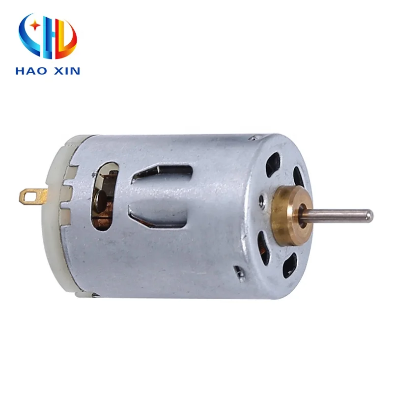 12V rs 385 carbon brush small little mini micro strong magnet electric dc motor