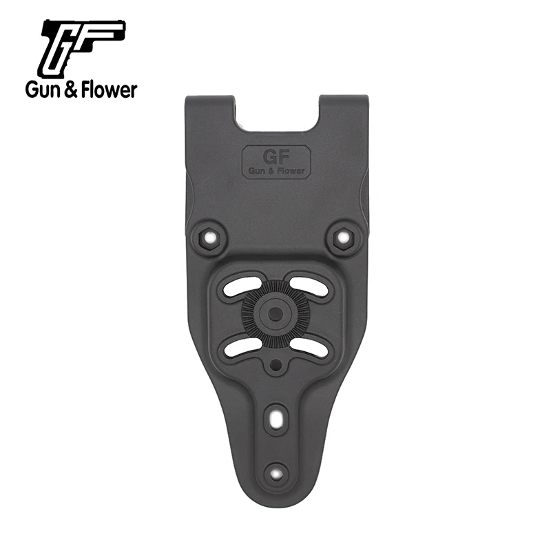 Gun&Flower Tactical  Duty Paddle Attachment Mounting Fits 2.25 Inch Width Belt