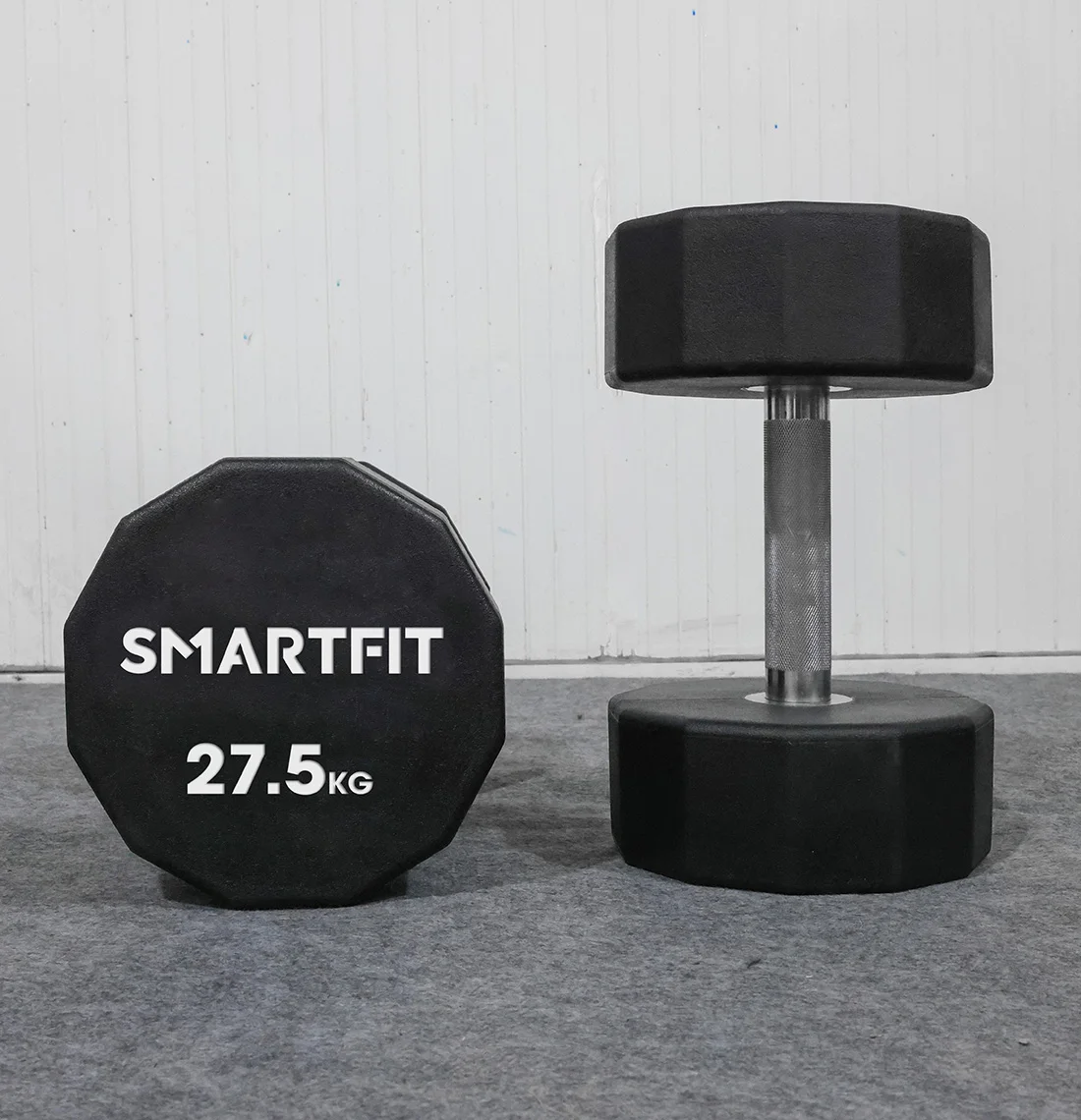 SMARTFIT Custom PU Urethane Dumbbells Set for Gym kg Lbs