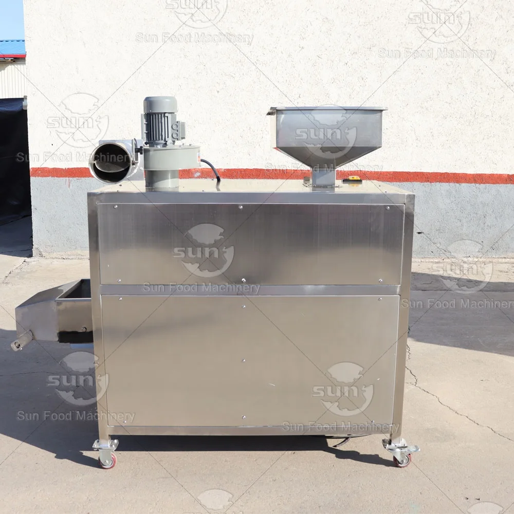 Professional Manufacturer Durable Popular Spiral Type Cashew Peeling Machine