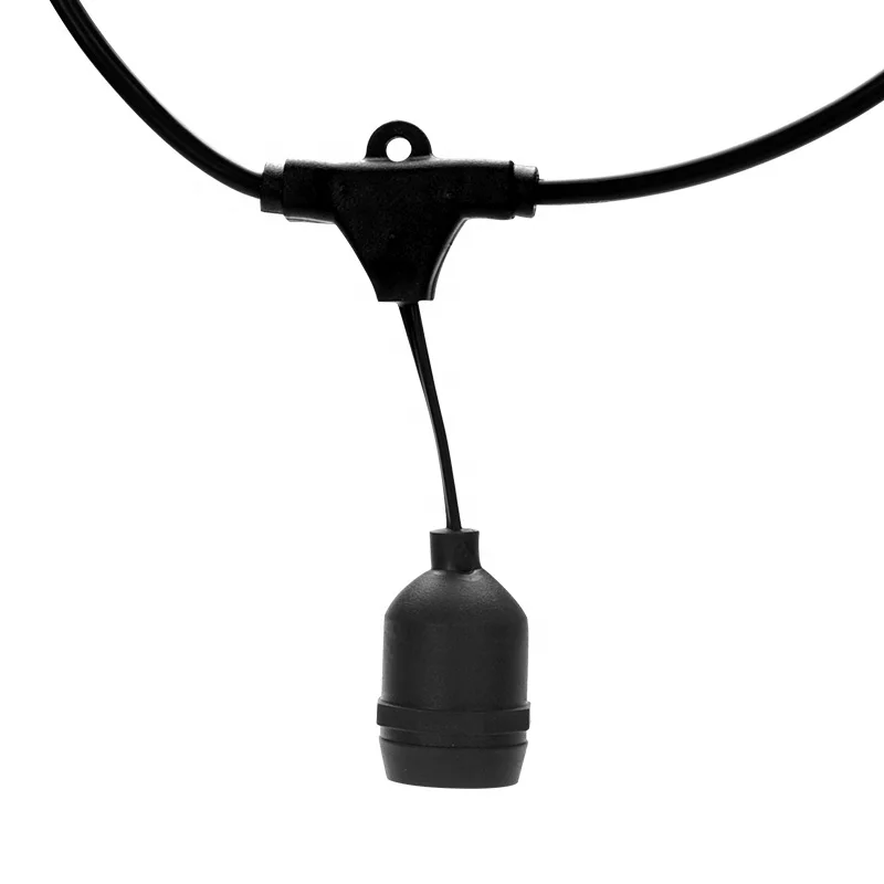 
in stock 1 set pack low energy consumption practical S14 led bulb string light 15 sockets combined to outdoor string lights 48ft 