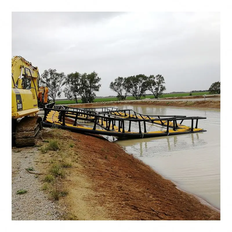 Сетчатая клетка из полиэтилена высокой плотности без соединений для форели, клетка для разведения форели, клетка для форели