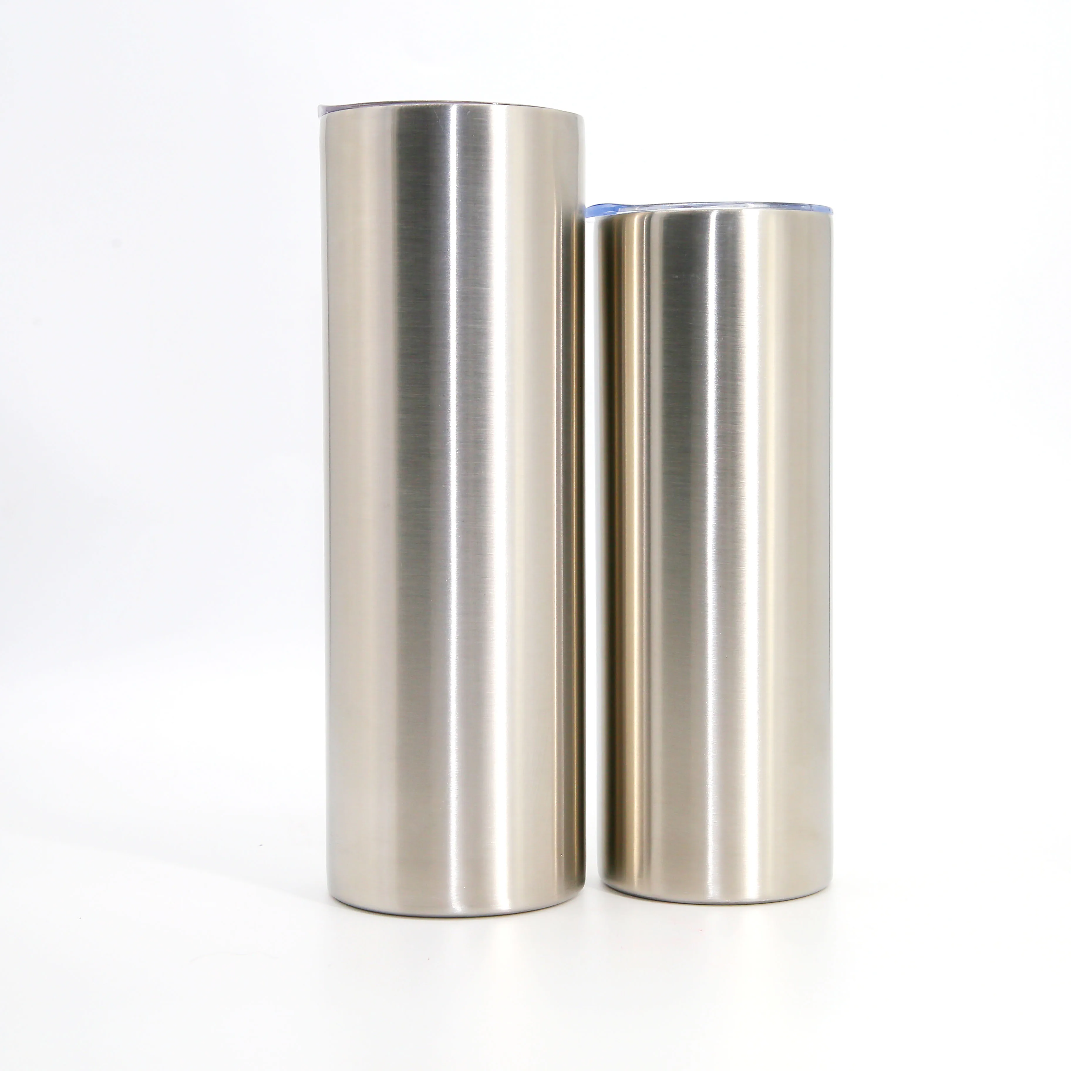 USA Warehouse Coffee Mug Insulated Tumblers White Sublimation Blanks Stainless Steel 20 Oz Straight Luxury Space Business Beer