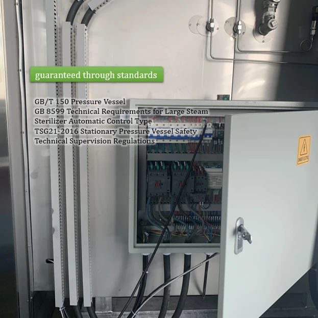 Operating Room Third-Party Disinfecting Supply Center Pulse Vacuum Sterilizers Rubber Fabrics Food Sterilization Autoclave