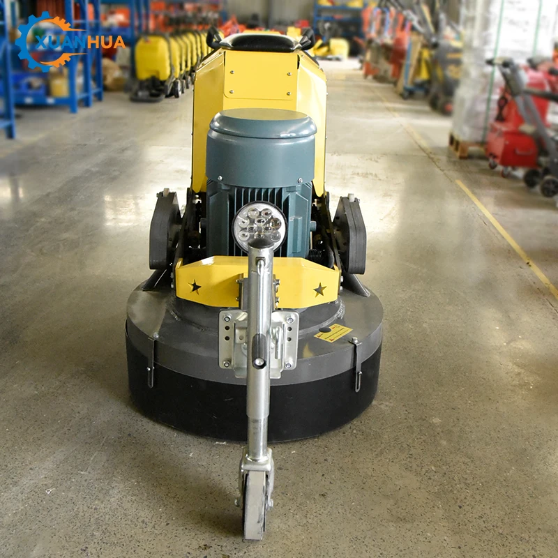 small portable hand held diamond concrete terrazzo floor surface grinding polish machine