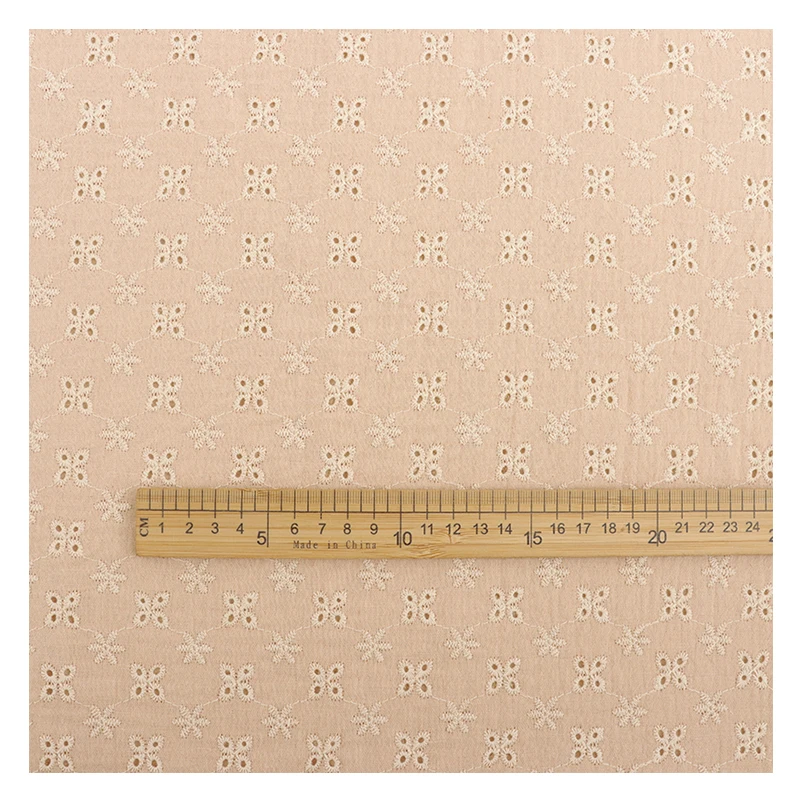 new sale baby size 100% organic cotton gauze muslin embroidery fringe blanket  fabric