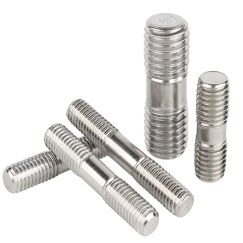 Stainless Steel ss201 ss304 ss316 ss316L A2 A4 Double End Stud Bolt GB901