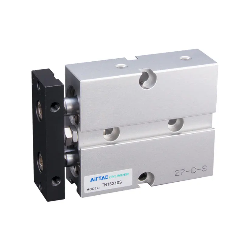 Airtac TN20/25*15X20X25X30X35X40/45X50X75  TN Series Double Air Piston Rod Aluminum Alloy Pneumatic Cylinder