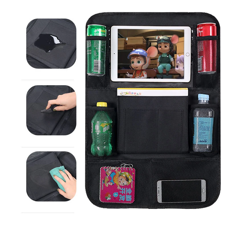 Travel Accessories 9 Storage Pockets car back seat organizer for Kids Toddlers
