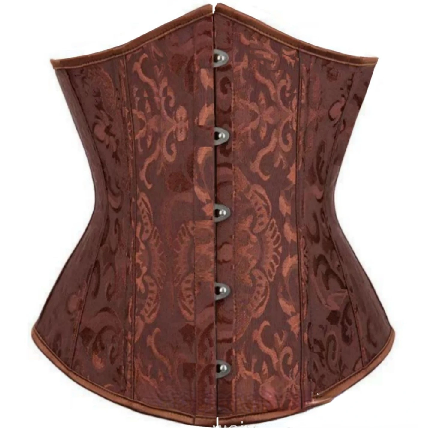 Slimming Corset Tops for Women Sexy Jacquard Waist Cincher Clip Vintage Corset Elegant Bustier Waist Trainer Corset Mujer