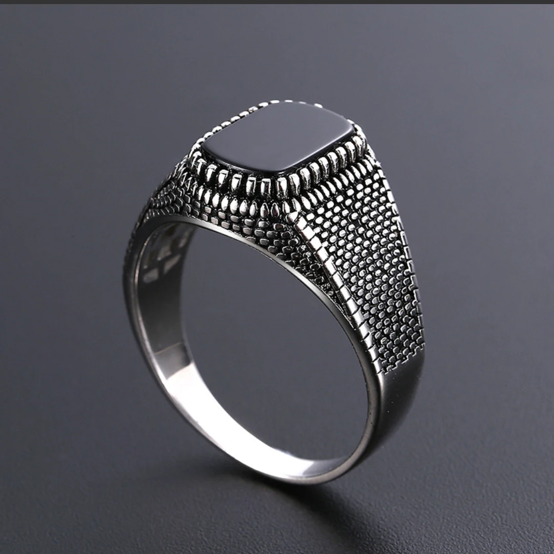 MA YIN FANG hombres anillos de plata turquia 925 esterlina ottoman original men silver rings turkey 925 sterling