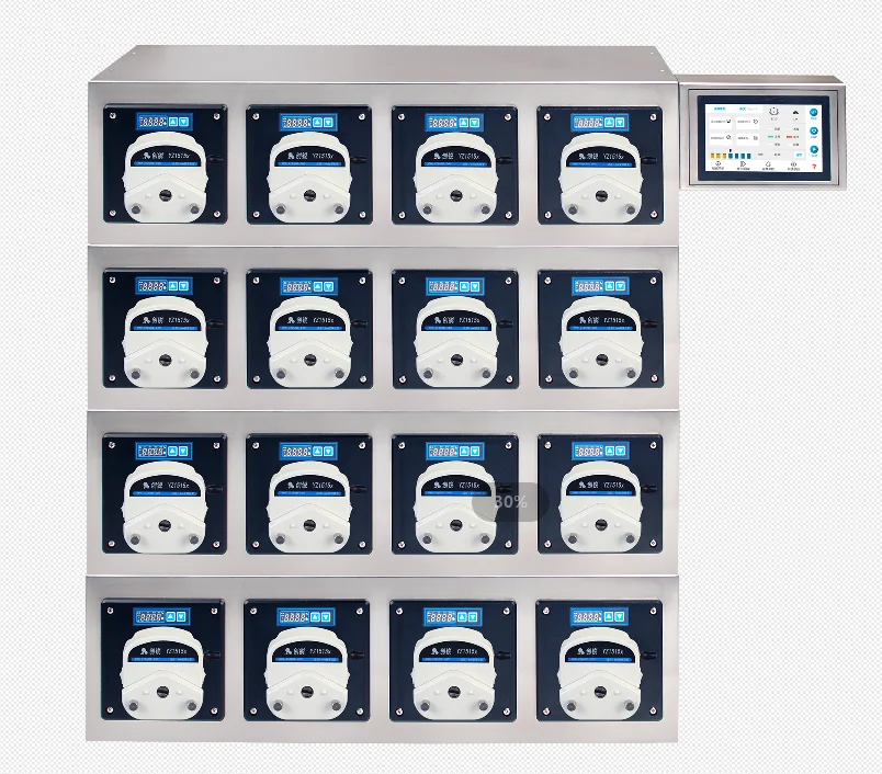 4 канала насадки косметический фармацевтическое химическое соус машины для наполнения Дозирующий перистальтический насос дозировочная машина