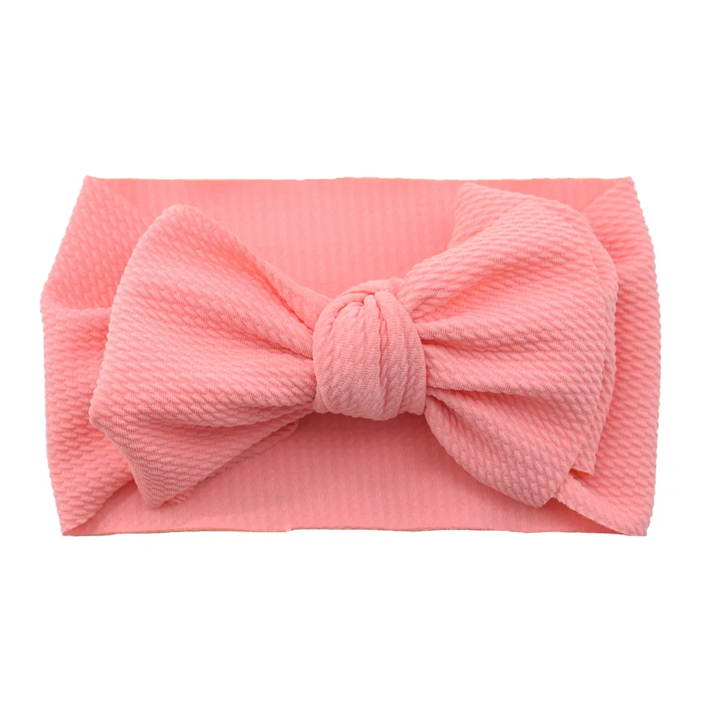 Large Bow Girls Headband Fit all Baby Elastic Big Bowknot Headwrap Newborn Turban Hair band
