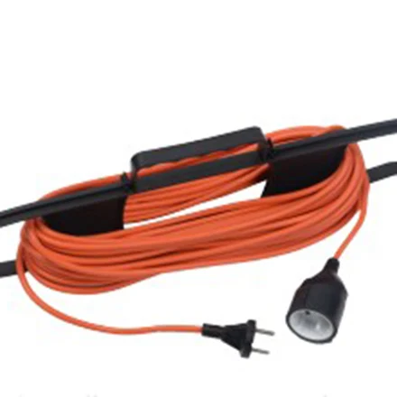 16A/250V  Plastic Frame European Power Cable  Electric Extension Cord Socket