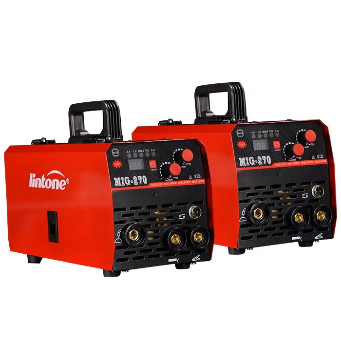 220V Semi-Automatic Welding Machine MIG-270 Flux Welding 3 In 1 MIG Welder