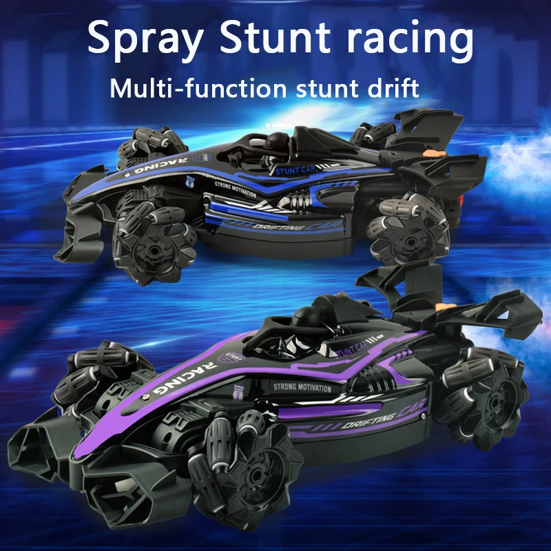 4WD Stunt Spray Karts RC Racing Car Toys Gesture Sensor Remote Control Drift Vehicle Toys Boy Gifts Radio Control Truck Toy