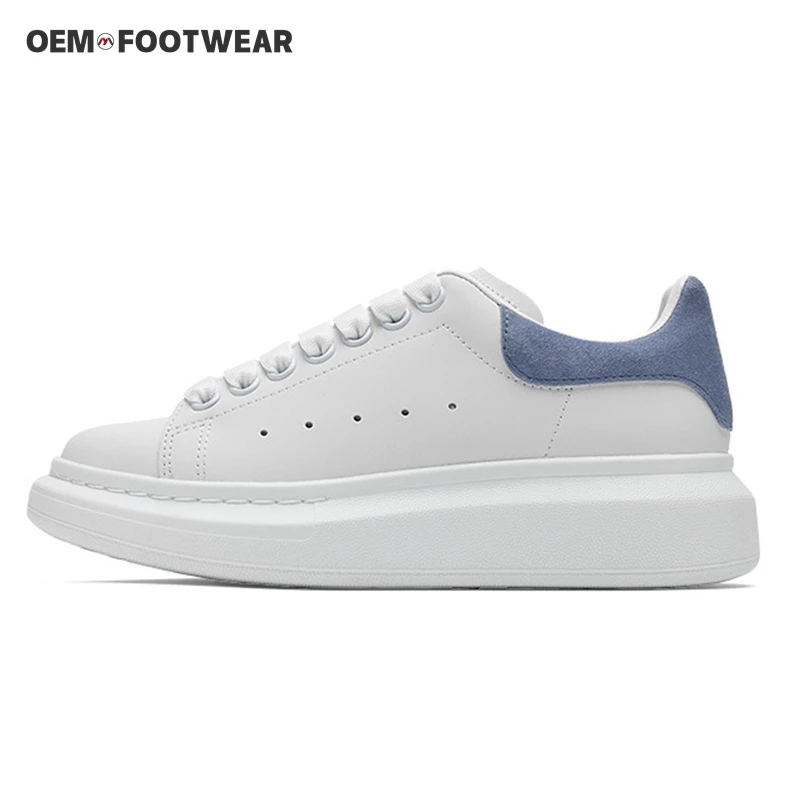 OYIM Custom designer logo chaussures manufacturers Fashion white Trendy platform sneakers luxury shoes for women