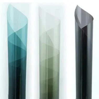 Privacy glass film electronic glass film transit between opaque and clear electrically controlled privacy glass film