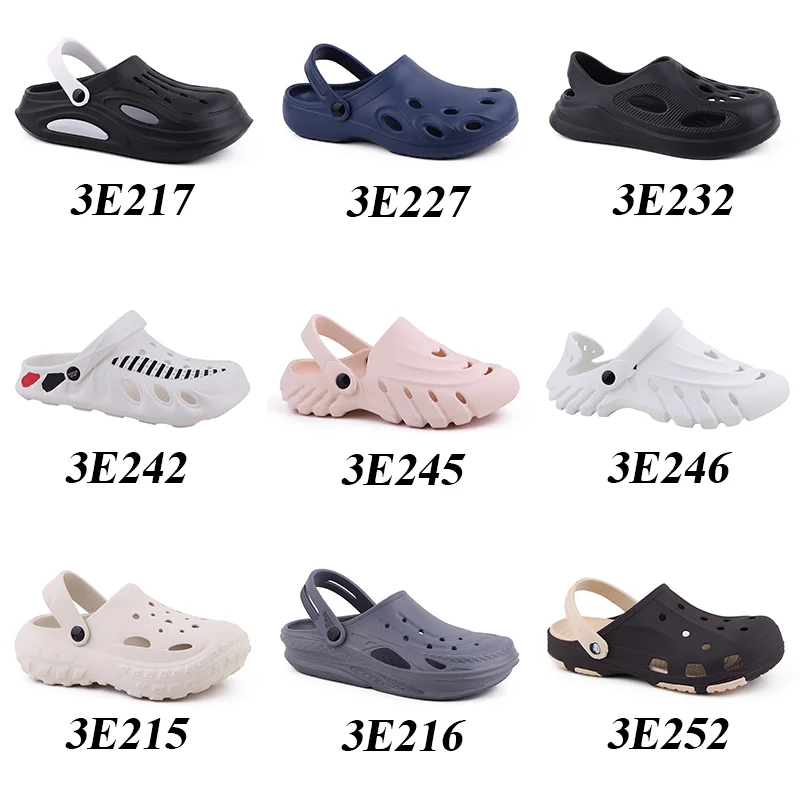 Clogs Mules Clogs EVA Garden Shoes Adult Breathable Slippers Sandalias Comfort Sandals Chancletas De Hombre Custom Clogs Shoes