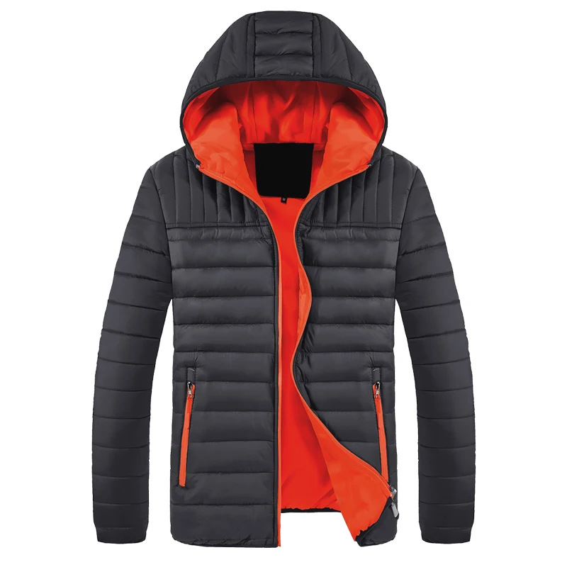 Оптовая продажа OEM мужская пуховая куртка водонепроницаемая Подгоняемая Мужская стеганая хлопковая для зимы легкая Расслабляющая сафари