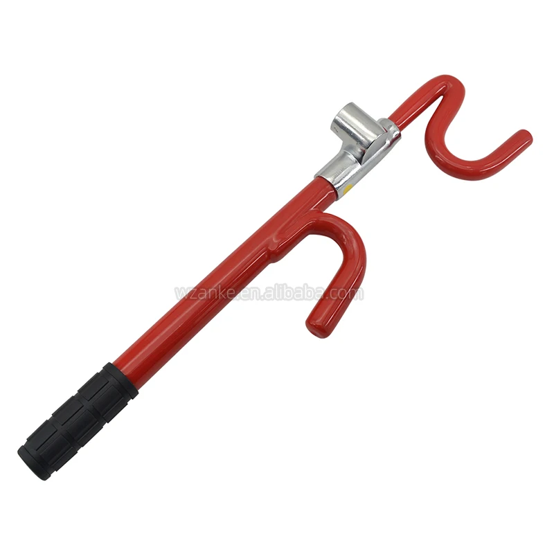 Universal Anti-Theft Clamp Heavy Duty Vehicle Safety Rotary Adjustable Lock Steering Wheel Lock