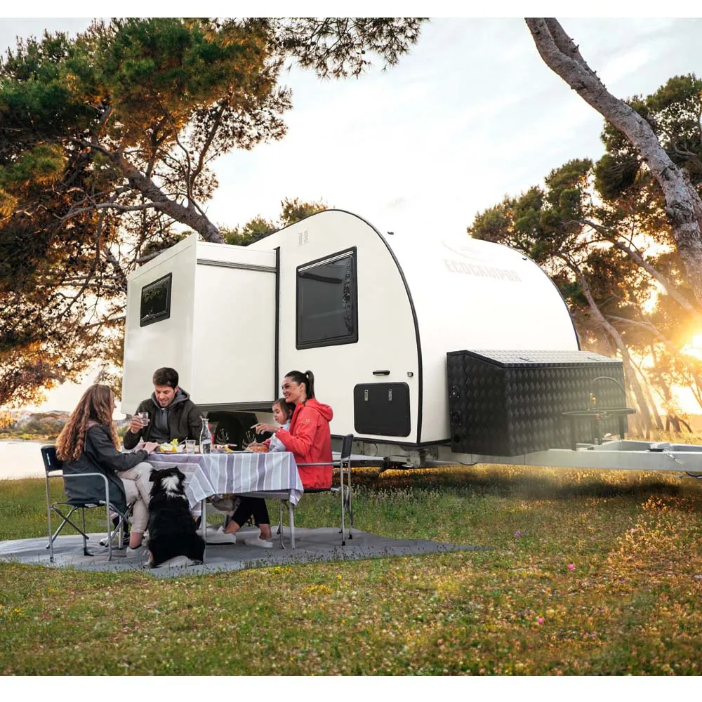 Мэнли 19 для ног автофургон с скользить по бокам кемпинг Camper Дорожная сумка на колесах