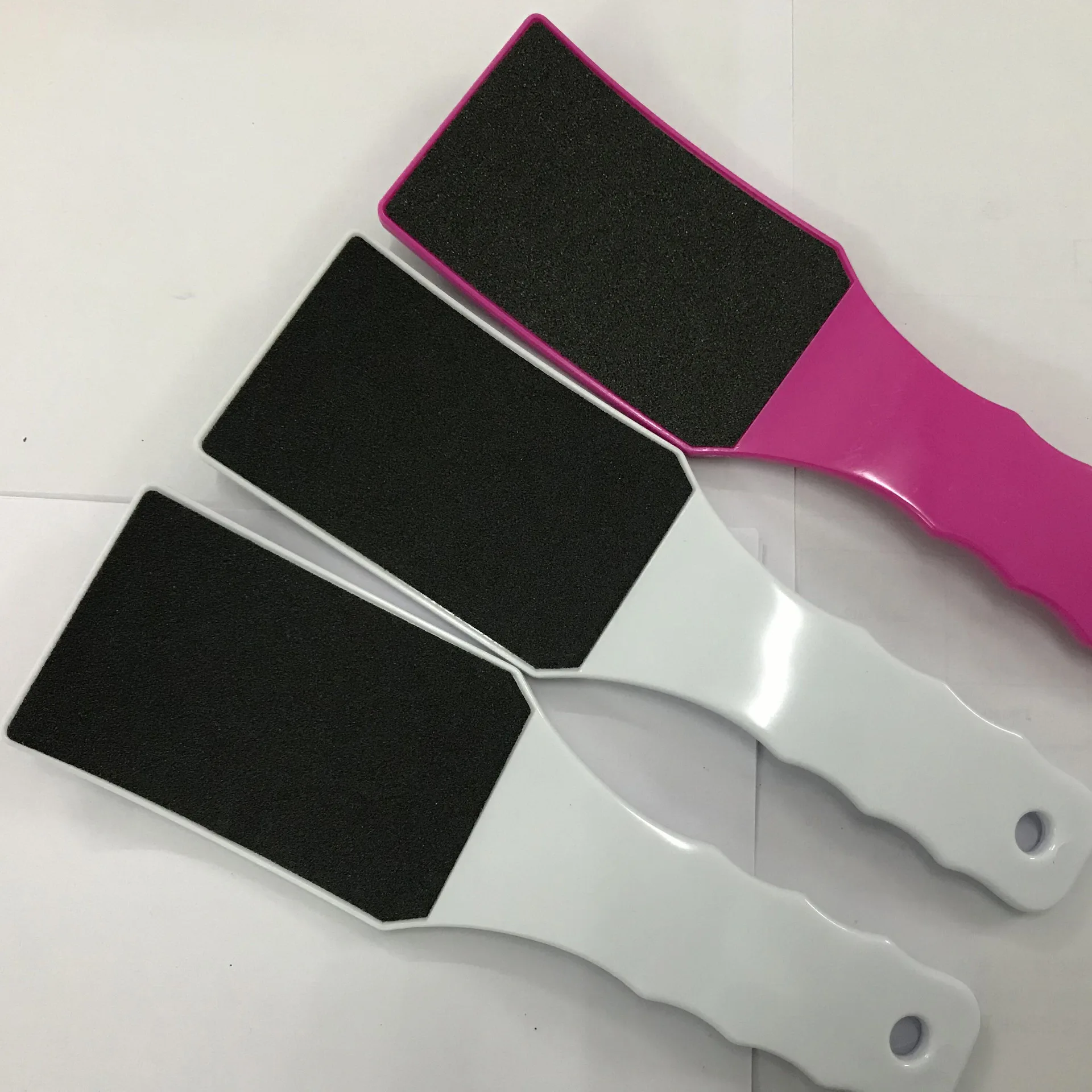 Bview Tool Professional PlasticDouble Side Pedicure Foot File Pads Callus Remover Foot File Pedicure Scrub for Foot Care