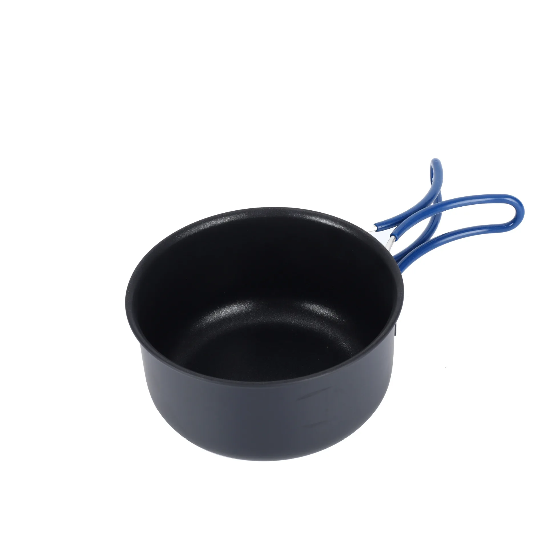 Набор для готовки на открытом воздухе, набор посуды для кемпинга, портативный на 2-3 человека, легкие кастрюли, сковородки, посуда для кемпинга