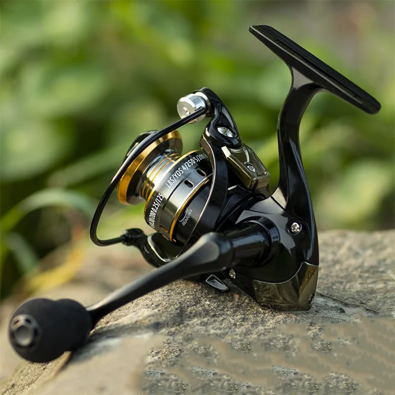 Explosive Models HB500 1000-7000 Series Bass Fishing Reel 10KG Metal  Full Metal Fishing Gear Max Drag Trout Carp