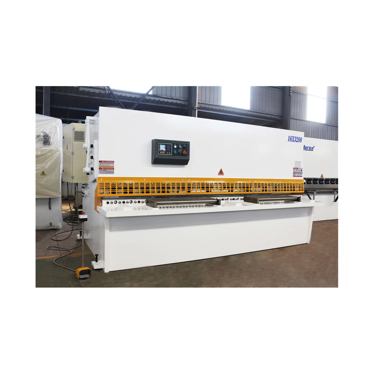 CHZOM 8*4000 automatic CNC hydraulic shearing machine with German Elgo P4T0 control system