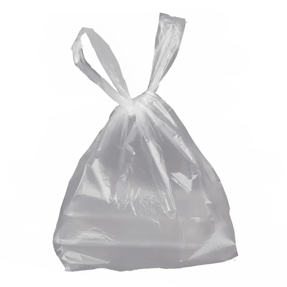 Custom Logo Printed Packaging Bags Agricultural Harvesting Packing T-Shirt Vest Bag Reusable Plastic Package