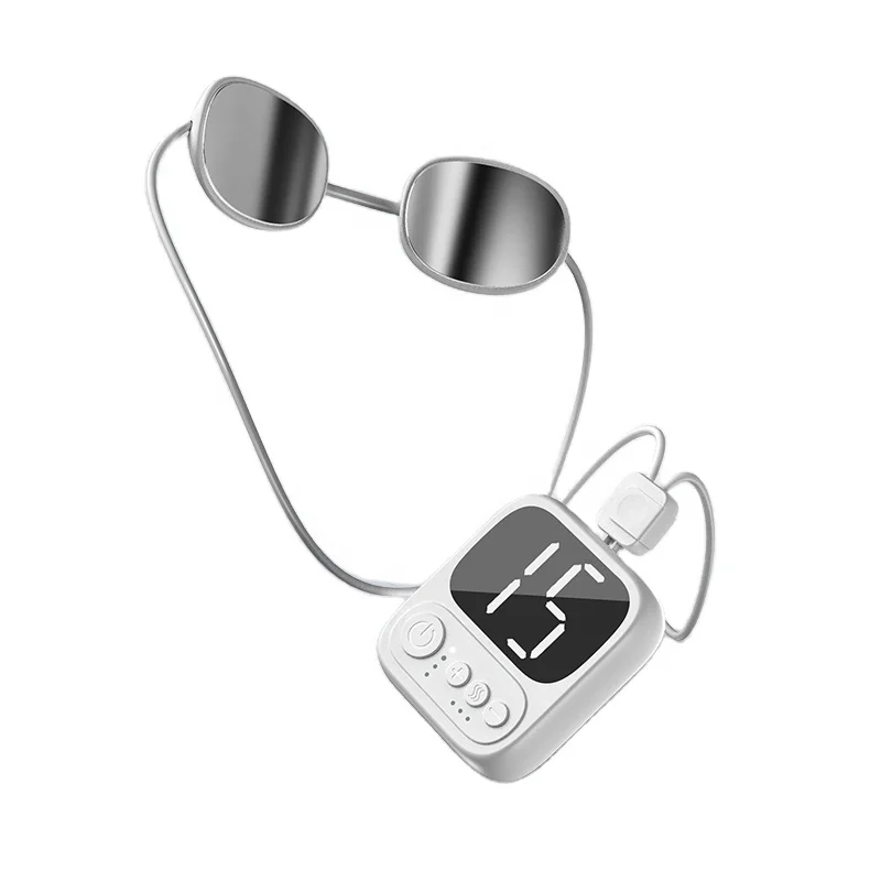 Wholesale Electric Instrument U Shaped Handheld  Dual Pressure Machine Massager For Neck And Back  With Heat