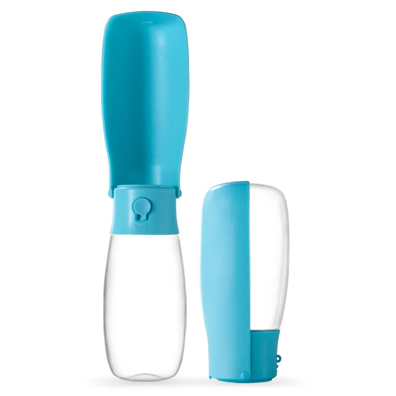 Large Capacity dog kettle outing supplies outdoor cat water feeding water fountain portable pet folding bottle