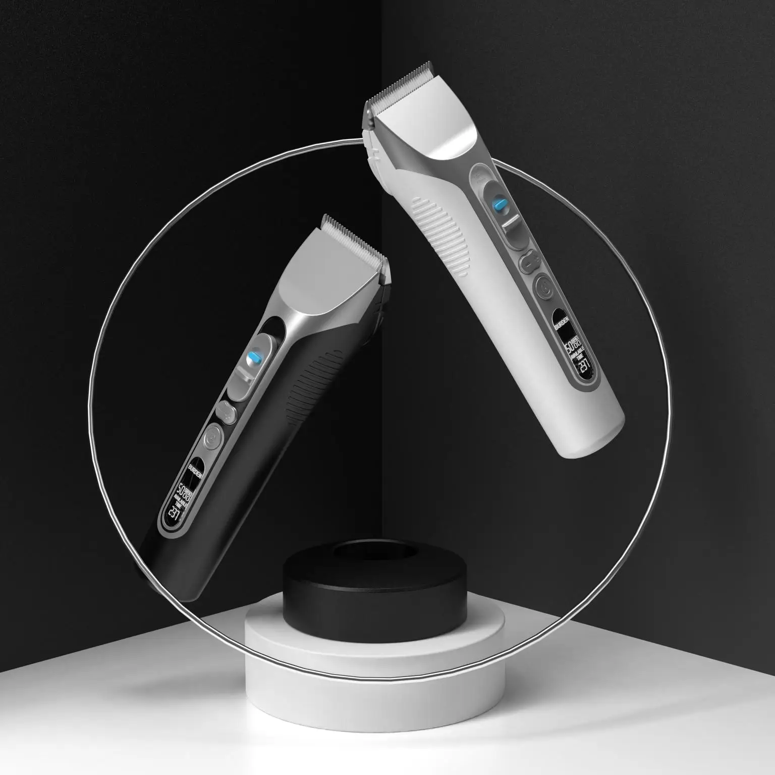 Automatic  Wholesale LED Display Electric Cordless Trimmer Mens Hair Clippers Haircutting Machine Price