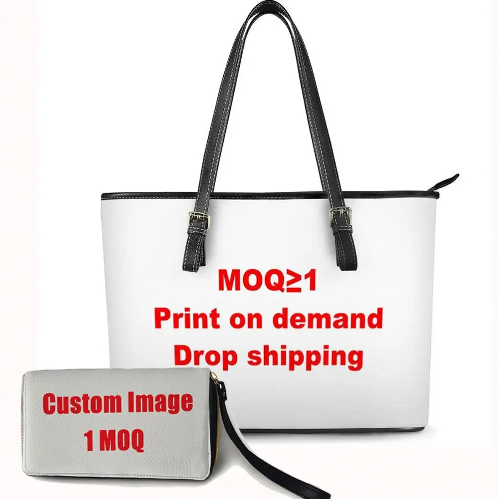 Print On Demand Polynesian Tribal Samoa Yellow Tapa Print Custom Pocketbooks Shoulder Handbags Purse and Wallet Set